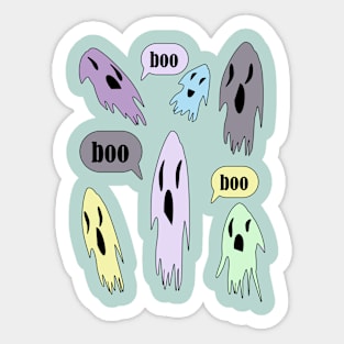 boo Sticker
